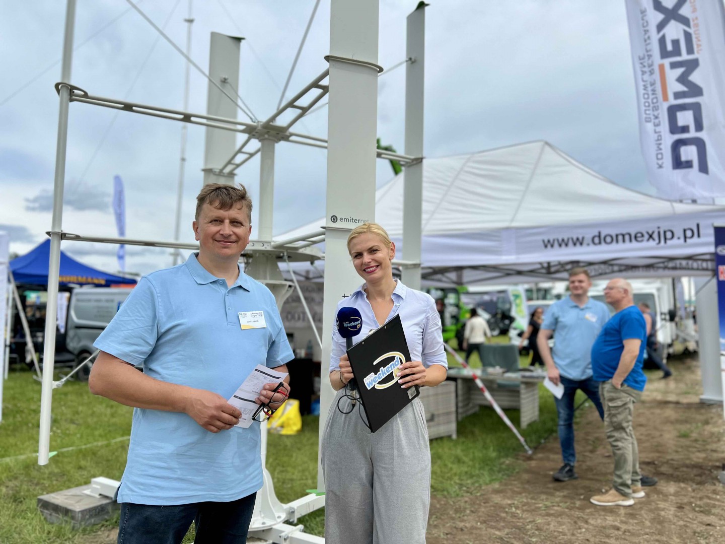 W Lubaniu, w gminie Nowa Karczma wystartowały Pomorskie Agro Targi. Posłuchaj relacji z mobilnego studia Weekend FM