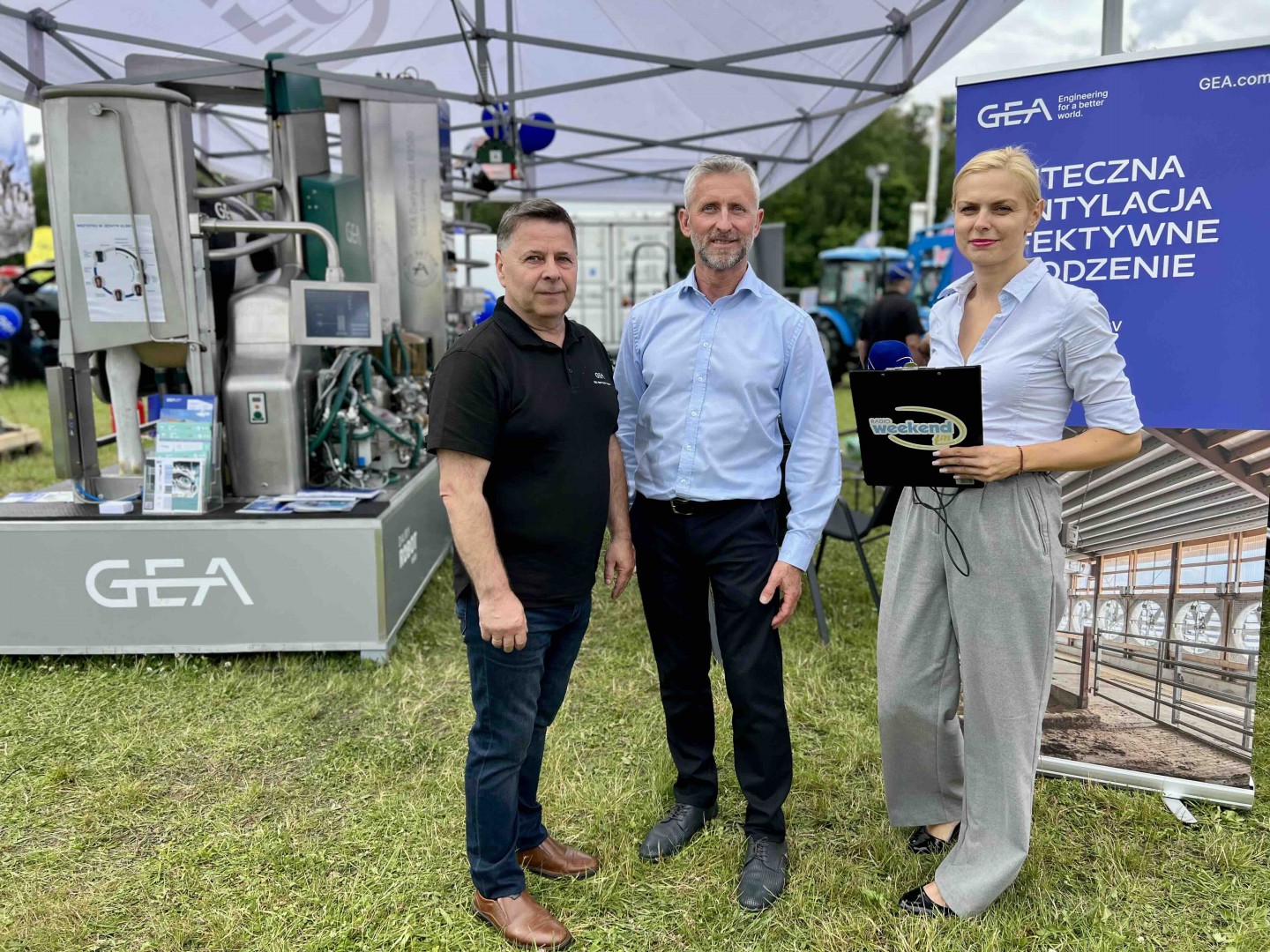 W Lubaniu, w gminie Nowa Karczma wystartowały Pomorskie Agro Targi. Posłuchaj relacji z mobilnego studia Weekend FM