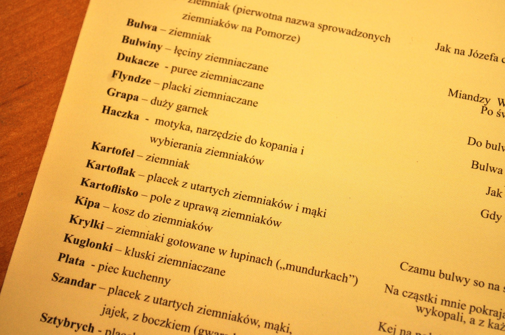 "Jano durch bulwy i bulwy" - w sobotę (20.09) w Tucholi podczas biesiady borowiackiej królował będzie ziemniak (ROZMOWA)